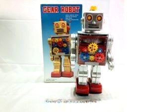 メタルハウス GEAR ROBOT ブリキロボット（銀） 買取実績