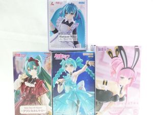 初音ミク フィギュア 買取 初音ミク クラシカルメイド・巡音ルカ BiCute Bunnies 他 4個セット