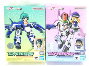 マクロス 買取 バンダイ TINY SESSION マクロスF VF-25G／VF-25F withランカ・リー／シェリル・ノーム