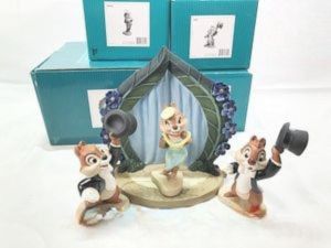 WDCC ディズニー 買取 WDCC チップ＆デール・クラリス セット