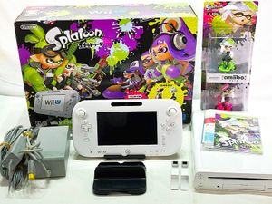 amiibo 買取 任天堂　Wii U 本体 スプラトゥーン セット（amiibo アオリ・ホタル付き）