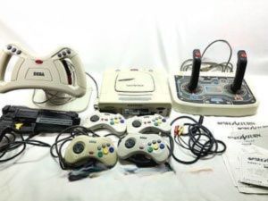 ゲーム周辺機器・コントローラー 買取 セガサターン バーチャガン・レーシングコントローラーほか セット