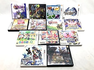 DS・3DS 買取 ニンテンドー3DS　ゼルダの伝説 ムジュラの仮面／ぷよぷよ 他セット