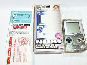 ゲームボーイ 買取 任天堂 ゲームボーイポケット ファミ通限定スケルトン ゲーム 画像参照 同梱OK 1円