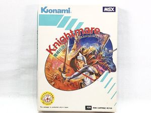 MSX 買取 コナミ MSX 魔城伝説 Knightmare
