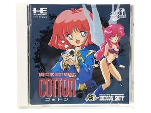 PCエンジン 買取 ハドソン PCエンジン SUPER ＣＤ-ROM2 コットン COTTON 当時物 レトロゲーム 同梱OK