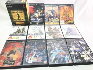プレイステーション 買取 PS2　シーマン2／メタルギアソリッド2・3／ギレンの野望 他 多数セット