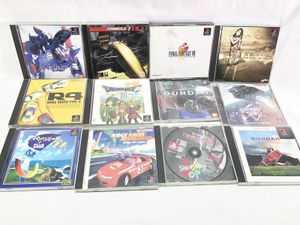 プレイステーション 買取 PS1　ドラゴンクエストVII／ファイナルファンタジーVIII 他 多数セット