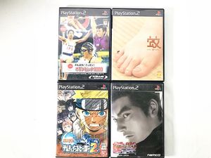 PS2 NARUTO・鉄拳・がんばれニッポン オリンピック2000 ほか ソフトセット 買取実績