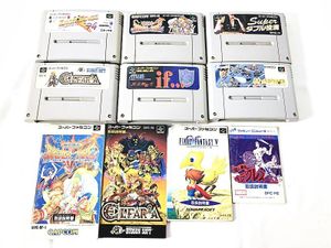スーパーファミコン 買取 スーパーファミコンソフト 真 女神転生 if...・ブレスオブファイア・エルファリア等セッ