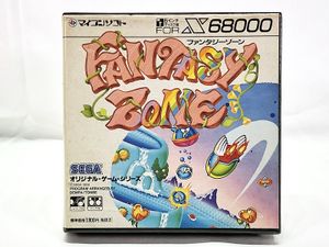 X68000 買取 マイコンソフト ファンタジーゾーン FOR X68000 FANTASY ZON