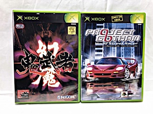 Xbox 買取 XBOXソフト 幻魔 鬼武者・PROJECT GOTHAM ゲーム 同時梱包OK★H