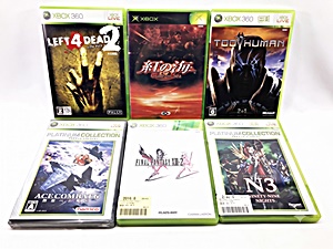 Xbox 買取 X BOX360・X BOX用ソフト ファイナルファンタジー-X?-2/紅の海他 ゲームセット 同梱OK