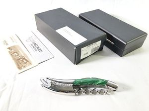ラギオール 買取 アン オブラック マラカイト 5153 ソムリエナイフ Laguiole