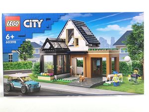 レゴ シティ 60398 モダンハウスと電気自動車