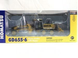 コマツ 1/50 GD655-6 リッパー付きモーターグレーダー
