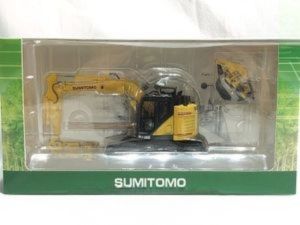 住友建機 1/50 ストロークハーベスタ／グラッブル仕様 SH135X-7