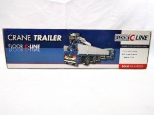 WSI 1/50 DAF XF105 SC 4x2 w/ Floor stone trailer
