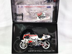 PMA 1/12 スズキRGV500 K.シュワンツ サイン入り 1993 ワールドチャンピオン買取