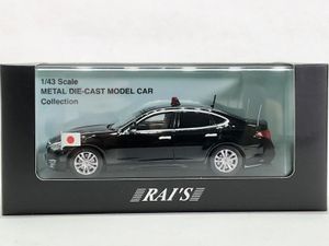 RAI'S 1/43 日産フーガ 370GT (Y51) 2018 警察本部警備部 要人警護車両 国旗掲揚仕様買取