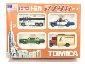 トミカ アメリカセット リンカーン コンチネンタル・キャデラック・ポリスカー等4台買取