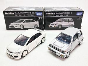 トミカプレミアム ホンダシビックタイプR・ホンダシティターボIIセット買取