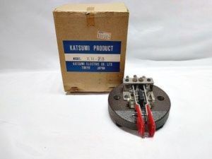 カツミ電機 KM-23 電鍵 パドル 丸型