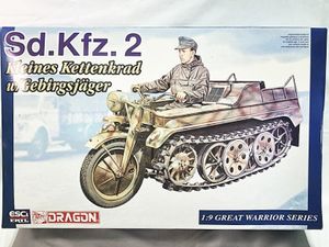 ドラゴン 1/9 Sd.kfz.2 ケッテンクラート w/ドイツ山岳兵