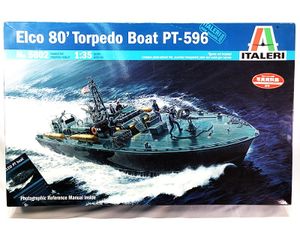 イタレリ 1/35 80フィート魚雷艇 PT-596 写真資料集付買取