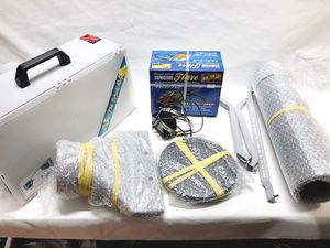 サンコー LEDライト付パワフルファン塗装ブース BRUSHBT4買取