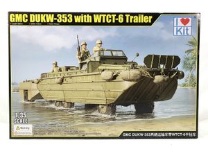 アイラブキット 1/35 GMC DUKW-353 水陸両用車 w/WTCT-6トレーラー 63539買取