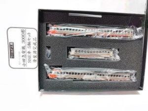 ワールド工芸 小田急電鉄3000形 SSE車 5両セット 塗装済完成品買取