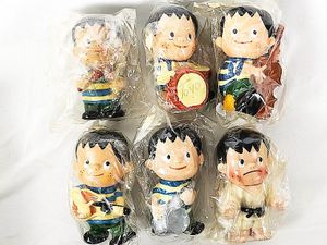 東洋信託銀行 プラスくん ソフビ貯金箱 6個セット 買取実績