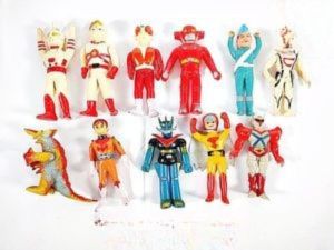 タカトク ソフビ ポピー／ヨネザワ／タカトク／万創 ガッチャマン・ファイアーマン ほか 当時物ソフビセット 買取実績