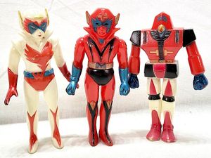 マグネロボ ガ・キーン プライザー ソフビ3体セット 買取実績