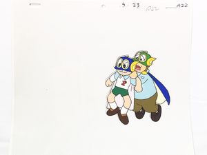 パーマンシリーズ パーマン セル画 パーマン1号・パーマン4号 藤子不二雄作品 買取実績