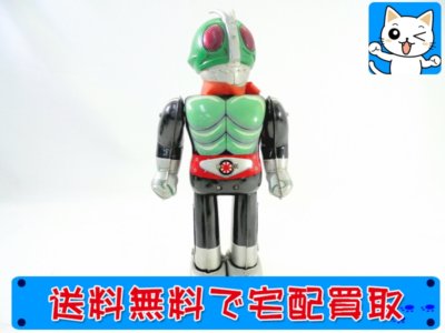 古いおもちゃ買取 ブルマァク 仮面ライダー1号 ブリキ 電動歩行