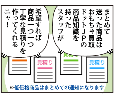 事前にお見積りいたします