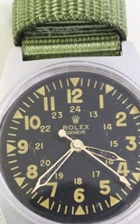 ROLEX GENEVE ベトナム戦争支給品 ミリタリー 腕時計 手巻き