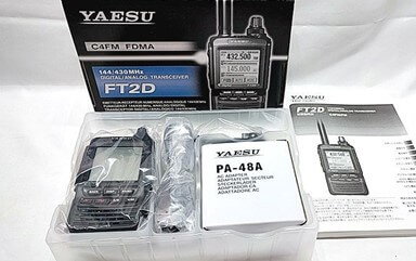 アマチュア無線 FT2D 八重洲無線 トランシーバー 144/430MHz