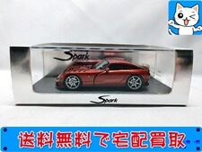 スパーク 1/43 TVR Sagaris 2005 メタリックレッド S0219