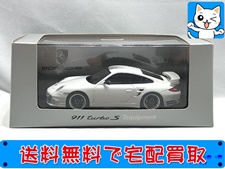 PMA 1/43  ポルシェ 911 ターボS テクイップメント 白 WAP0200290C