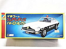 買取価格 イチコー フェアレディZ パトロールカー 警視庁 ブリキ レトロ玩具