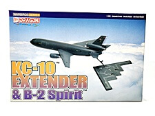 買取 ドラゴン 1/400 KC-10 エクステンダー & B-2 スピリット(未開封) 飛行機模型