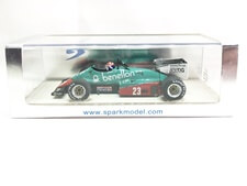 買取価格 スパーク 1/43 アルファ ロメオ 184T 23 4th 1984 ブラジルGP S3870(未開封) ミニカー