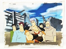 アニメグッズ 買取価格 北斗の拳 セル画 雲のジュウザ