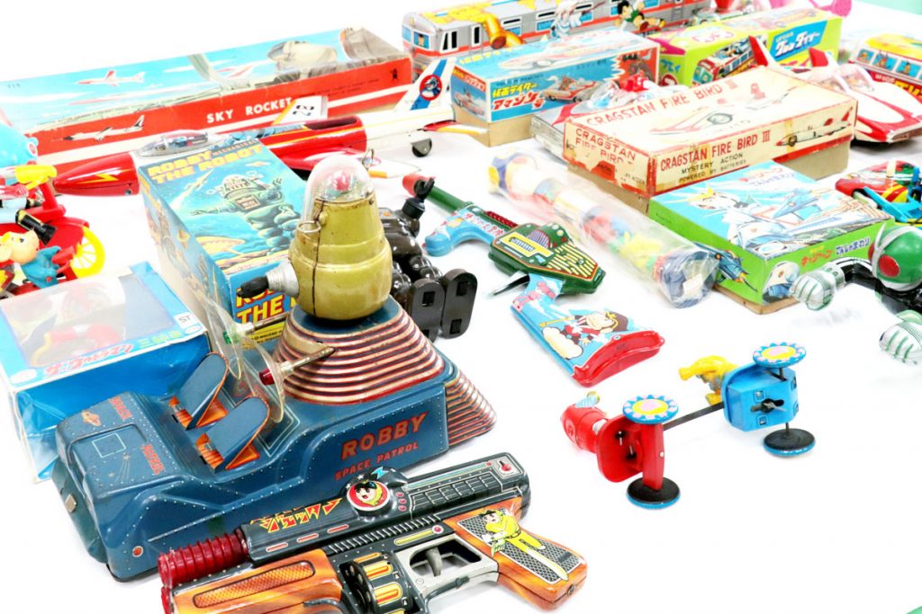 多田製作所 増田屋 アオシン ポピーなどレトロ玩具多数お買取りさせていただきました ブリキのおもちゃ レトロ玩具 買取部門