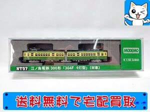 Nゲージ MODEMO 江ノ島電鉄300形(304F 標準塗装)増結用T車 2012