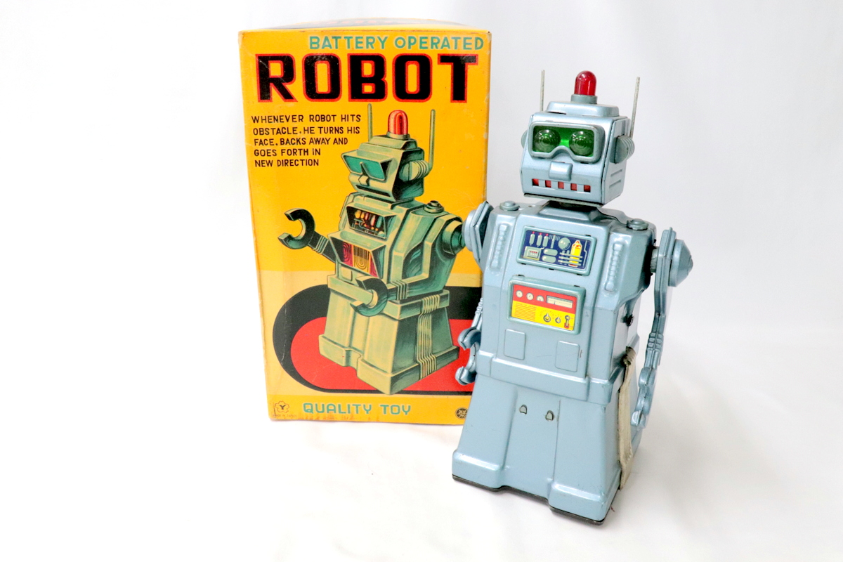 ヨネザワ【BATTERY OPERATED ROBOT】