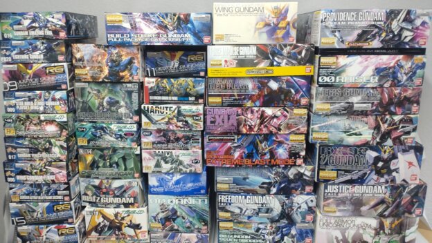 ガンプラの山